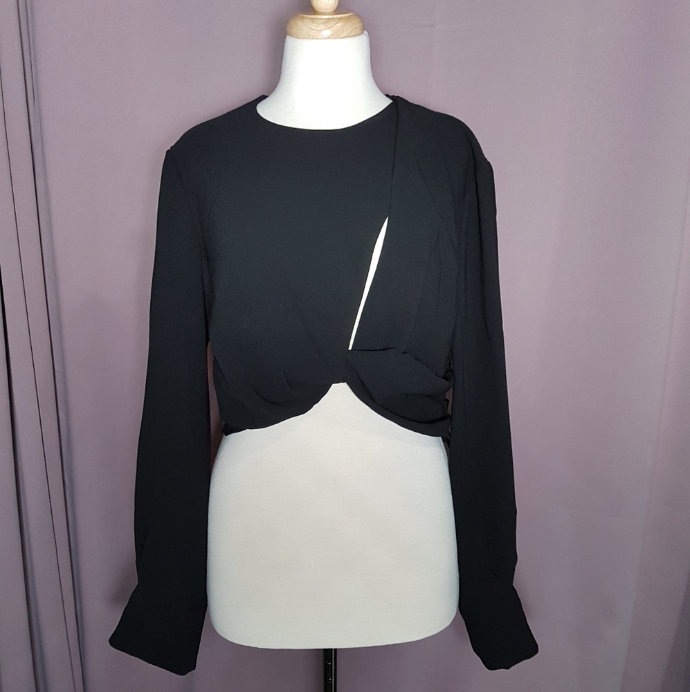 Zara XL Twist Crop Top